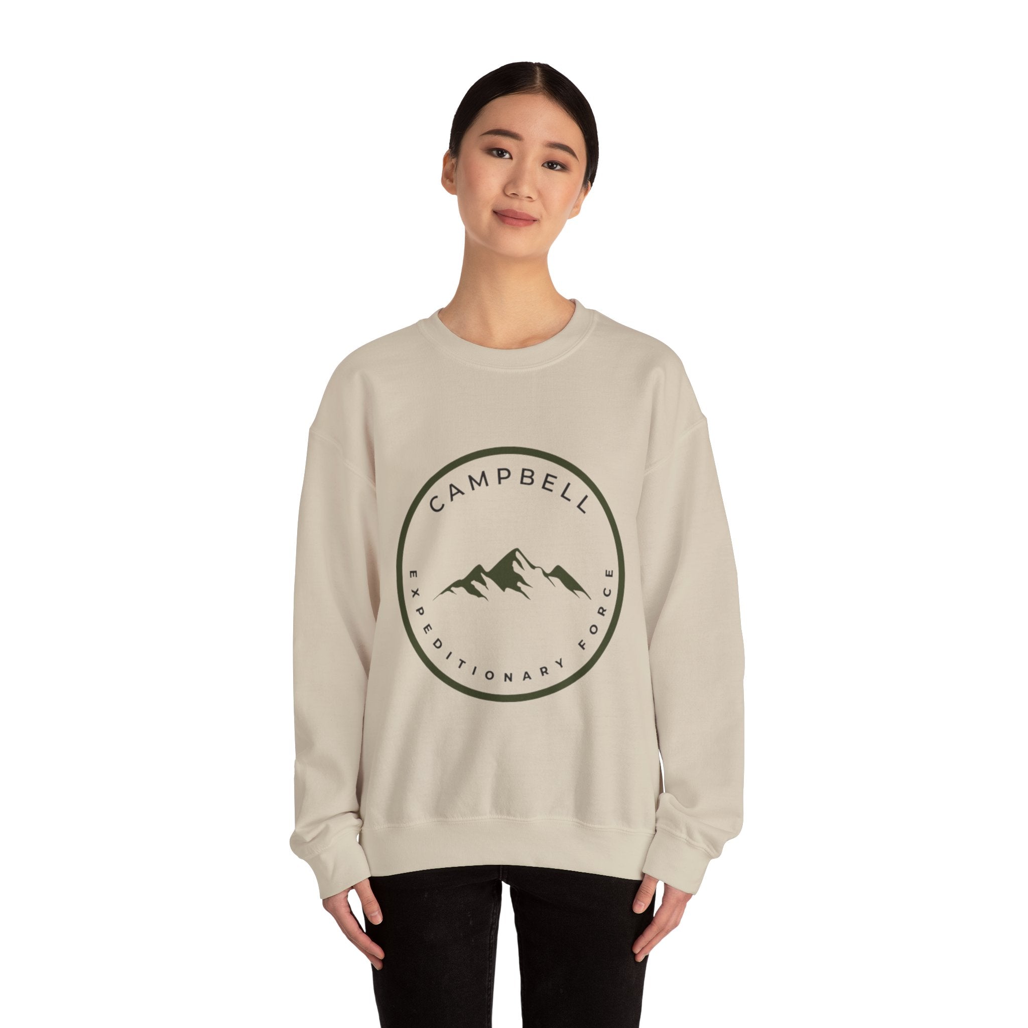 Mountain Adventure Crewneck Sweatshirt | Cozy Unisex Sweater | Perfect Gift for Campers