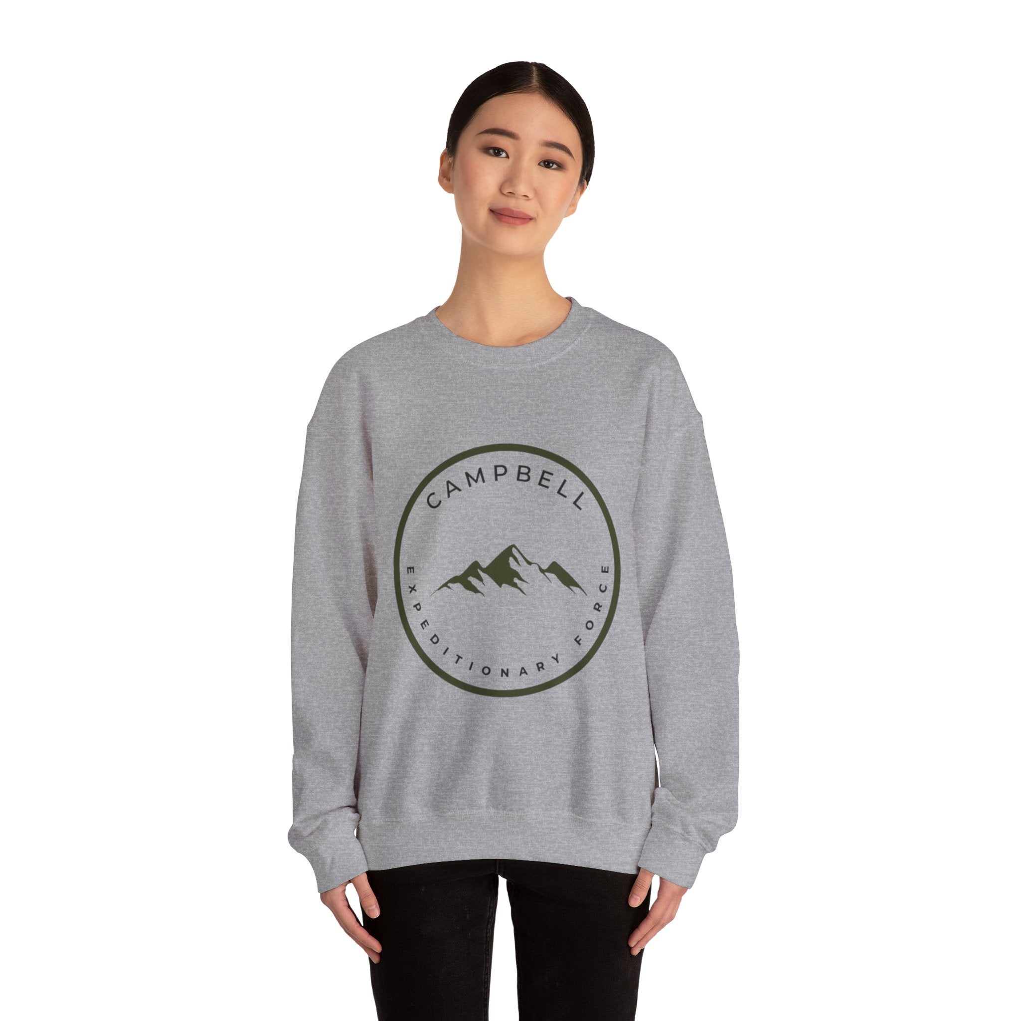 Mountain Adventure Crewneck Sweatshirt | Cozy Unisex Sweater | Perfect Gift for Campers