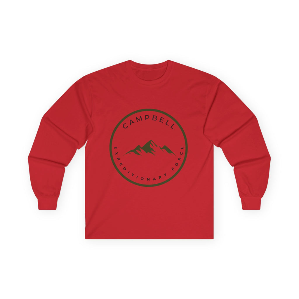 Unisex Long Sleeve Tee - Mountain Exploration Shirt, Outdoor Adventure Apparel, Casual Gift, Travel Clothing, Nature Lover Gear